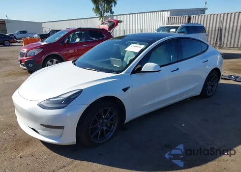 2022 Tesla Model 3 Long Range Dual Motor All-Wheel Drive from USA, damaged, VIN 5YJ3E1EB0NF231603